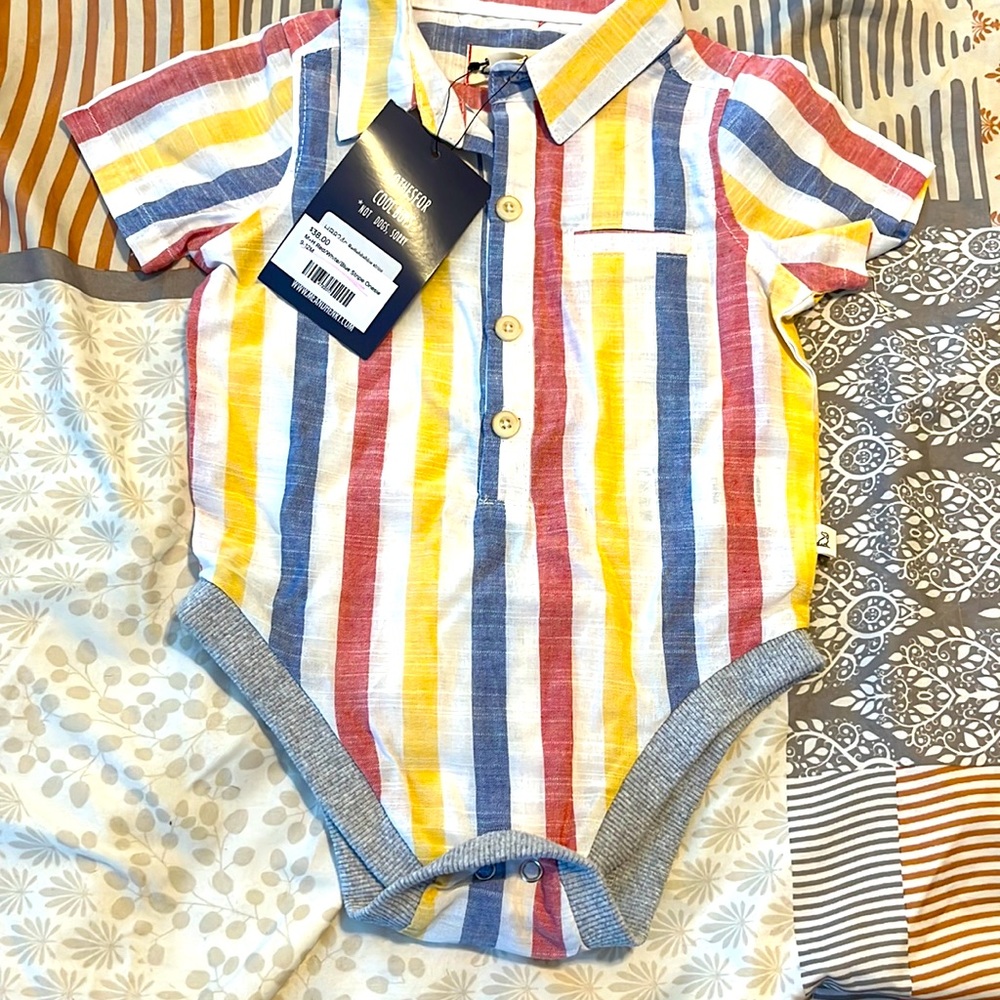 Me and Henry size 9-12 months button down shirt!!